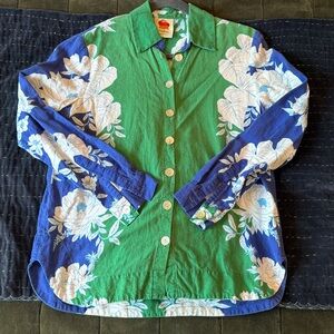 FARM RIO Women’s Floral Button Up Blouse